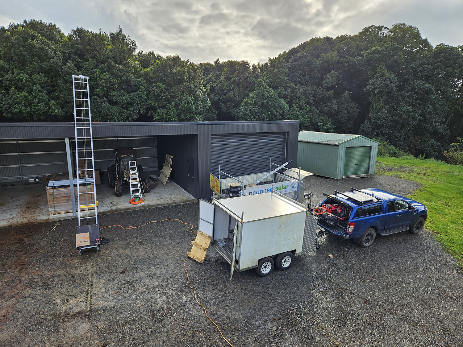 Off Grid Solar System Installation