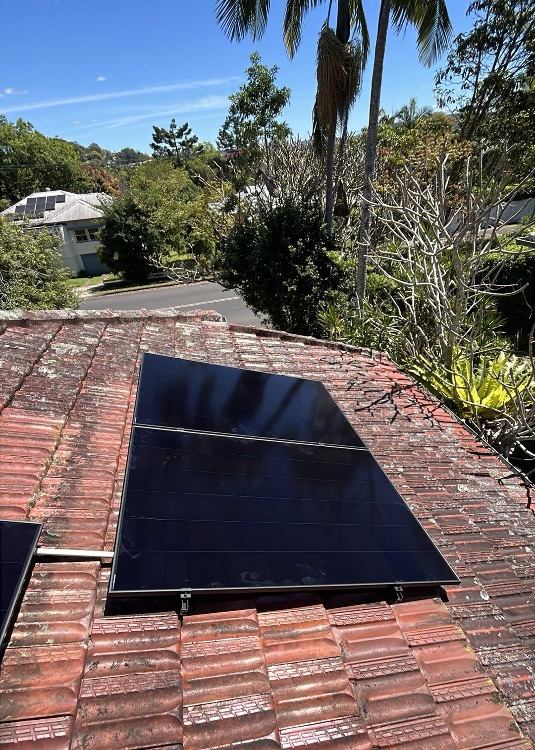 All-black AIKO solar panels on a tiled roof in East Lismore All-black AIKO solar panels on a tiled roof in East Lismore, installed by Sun Connect Solar