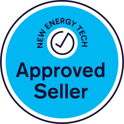 New Energy Tech Consumer Code (NETCC) approved seller logo