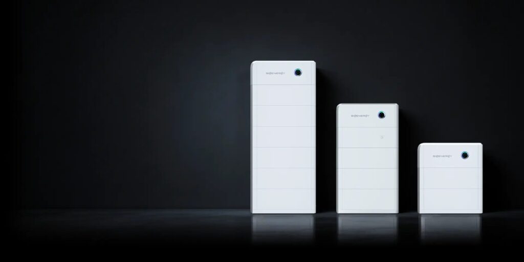 Sigenergy SigenStor home battery stacks in three sizes (Sigenergy product image)