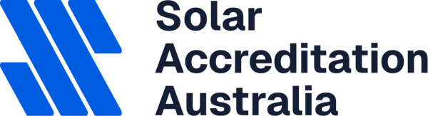 Solar Accreditation Australia (SAA) accredited installer logo