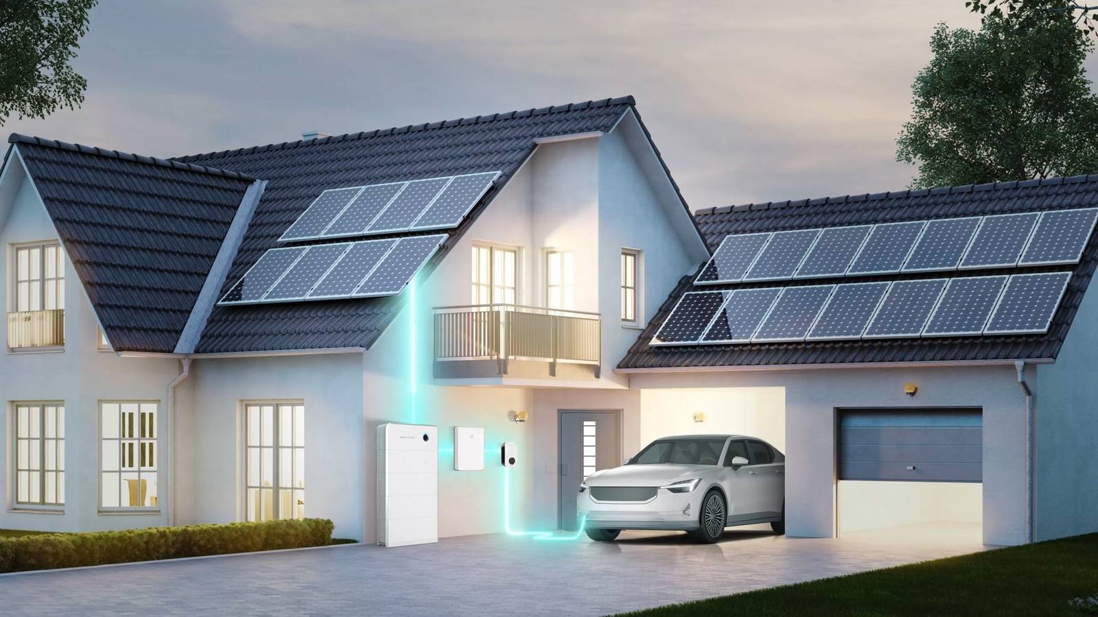 Home with rooftop solar, a Sigenergy battery and EV charger in the Northern Rivers, eligible for the federal battery rebate