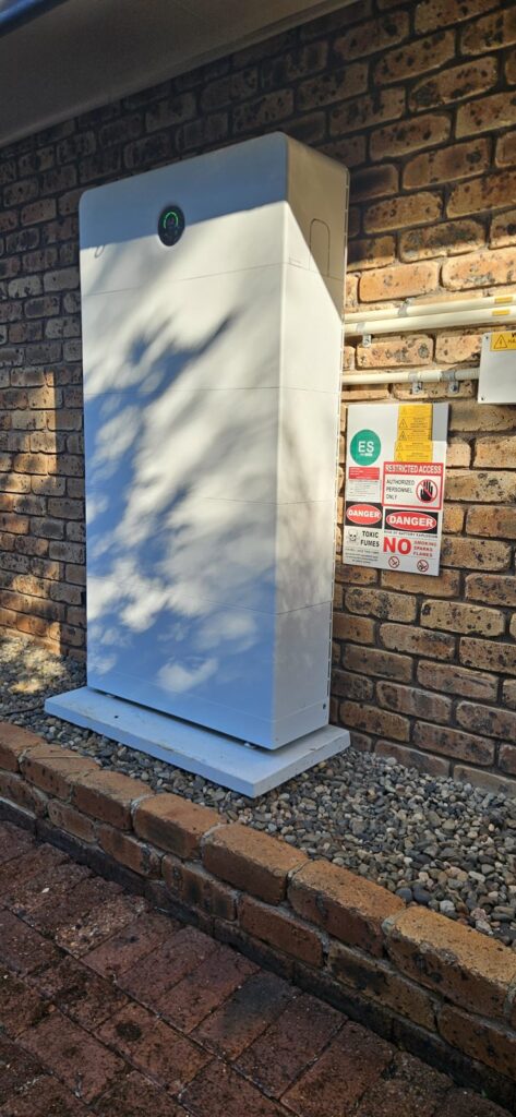 GoodWe ESA battery with four modules installed at a Lismore home by Sun Connect Solar
